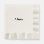 Serviette En Papier Déjeuner de promotion de marque (Devant)