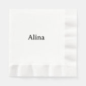 Serviette En Papier Déjeuner de promotion de marque (Devant)