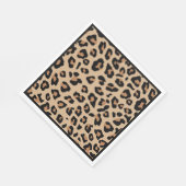 Serviette En Papier Déjeuner Empreinte de léopard (Coin)