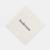 Serviette En Papier Déjeuner professionnel simple standard (Coin)