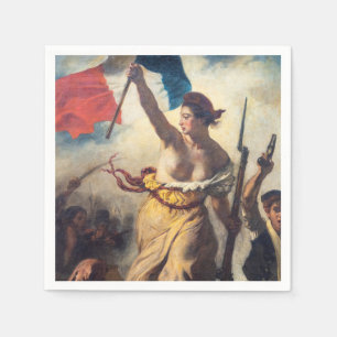 Serviette En Papier Delacroix - La Liberté guidant le peuple en gros p