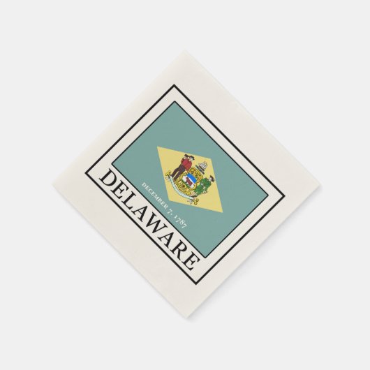 Serviette En Papier Delaware (Coin)