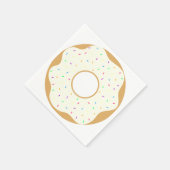 Serviette En Papier Délicat Donut (Coin)