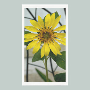 Serviette En Papier Délicat tournesol jaune