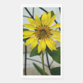Serviette En Papier Délicat tournesol jaune (Devant)
