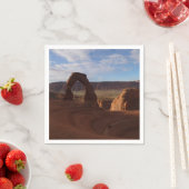 Serviette En Papier Delicate Arch II au Parc national des Arches (En situation)