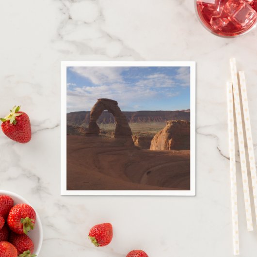 Serviette En Papier Delicate Arch II au Parc national des Arches (En situation)