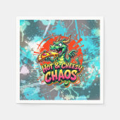 Serviette En Papier Délice Dragon Cheesy (Devant)