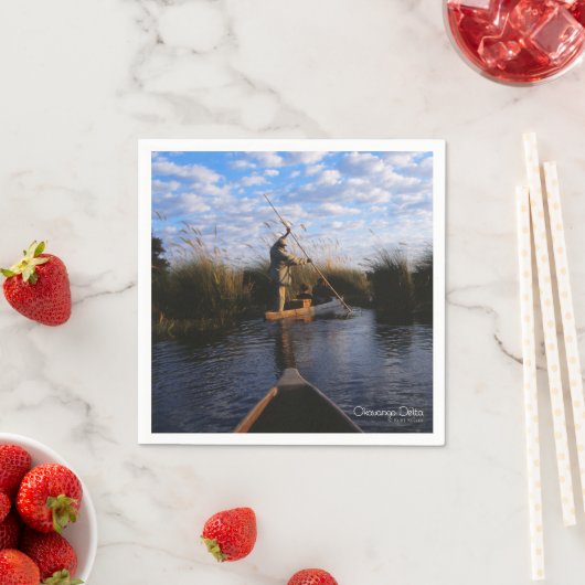 Serviette En Papier Delta d'Okavango (En situation)