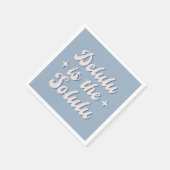 Serviette En Papier Delulu Est Le Solulu (Coin)