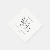 Serviette En Papier Demain Nous Faisons Repas Classique Dîner (Coin)