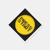 SERVIETTE EN PAPIER DÉMARRAGE DE LA PRESSE (Coin)