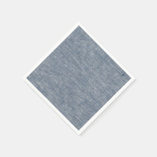 Serviette En Papier Denim (Coin)