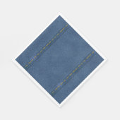 SERVIETTE EN PAPIER DENIM NUMÉRIQUE (Coin)