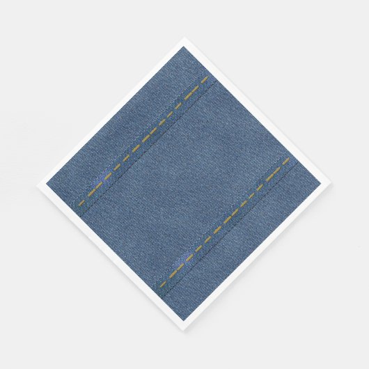 SERVIETTE EN PAPIER DENIM NUMÉRIQUE (Coin)