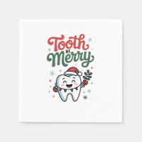 Dent pour être joyeuse Dentiste Noël Xmas