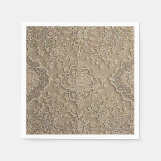 Serviette En Papier dentelle papier papier serviette (Devant)