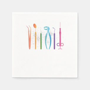 Serviette En Papier Dentiste Dentaire Dentistère Dents Dents Dents Den