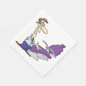 Serviette En Papier Dentiste Et Chaire De Chirurgie Dentaire (Coin)