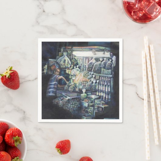 Serviette En Papier Déplacé l'objectif, Singapour (En situation)