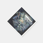 Serviette En Papier Déplacé l'objectif, Singapour (Coin)