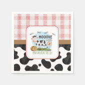 Serviette En Papier Déplacez-vous Barnyard  (Devant)