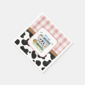 Serviette En Papier Déplacez-vous Barnyard  (Coin)