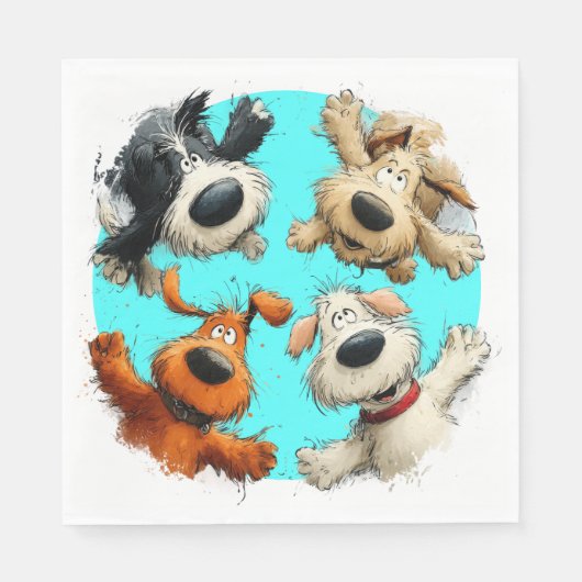 SERVIETTE EN PAPIER DÉPOSER EN TOUTE OCCASION OU FÊTE (Devant)