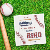 Serviette En Papier Dernier balancement avant l'anneau ! Enterrement d