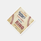 Serviette En Papier Dernier Swing avant la bague ! Fête de mariage de  (Coin)