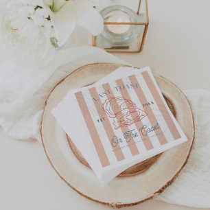 Serviette En Papier Dernier toast sur la Bachelorette Côte