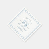 Serviette En Papier Dernier Toast Sur La Côte Beach Bachelorette (Coin)