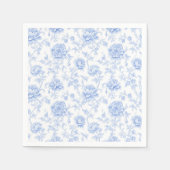 Serviette En Papier Dernier toast sur la côte Floral Bachelorette (Devant)