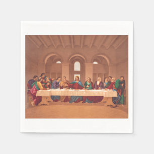 Serviette En Papier Dernière Cène de Jésus-Christ