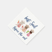 Serviette En Papier Dernière Voile Avant Le Veil Bachelorette Party Bl (Coin)