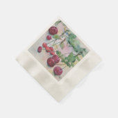 Serviette En Papier Des baies. Cerises (Coin)