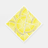 Serviette En Papier Des coins de citron funky ! (Coin)