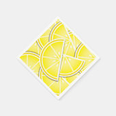 Serviette En Papier Des coins de citron funky ! (Coin)