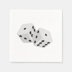 Serviette En Papier Dés de roulement
