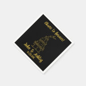 Serviette En Papier Des encouragements personnalisés à un Mariage pers (Coin)