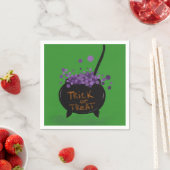 Serviette En Papier Des friandises ou un sort (En situation)
