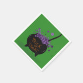 Serviette En Papier Des friandises ou un sort (Coin)