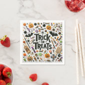 Serviette En Papier Des friandises ou un sort (En situation)