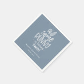 Serviette En Papier Des serviettes d'anniversaire de lapin (Coin)