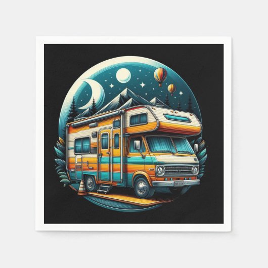 Serviette En Papier Des serviettes de camping ! (Devant)