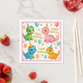 Serviette En Papier Des serviettes de dinosaure pour bébé ! (En situation)