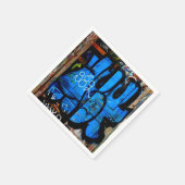 Serviette En Papier Des serviettes en graffiti. (Coin)