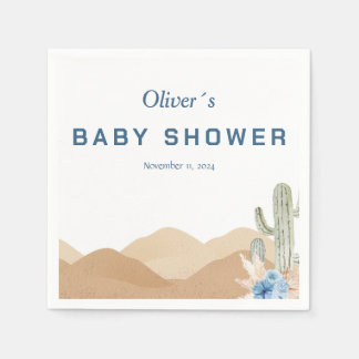 Serviette En Papier desert baby shower 