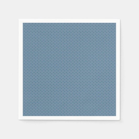 Serviette En Papier Design bleu ardoise (Devant)