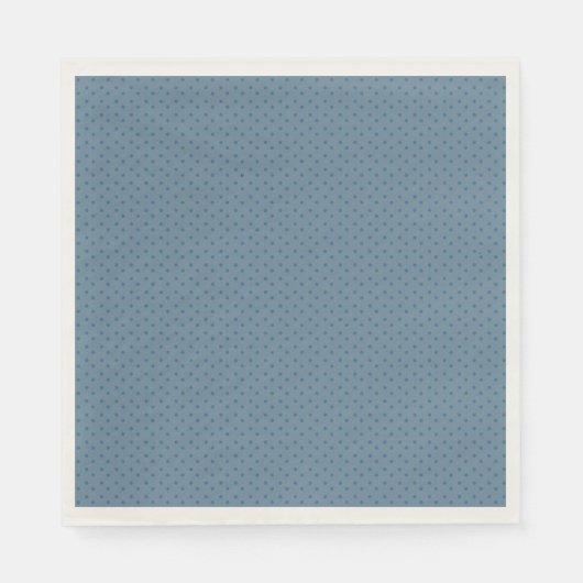 Serviette En Papier Design bleu ardoise (Devant)